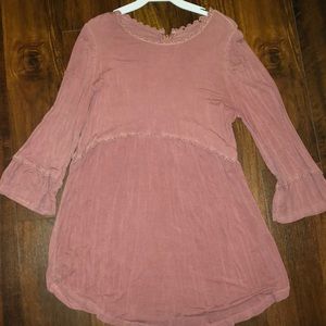 Maroon tunic